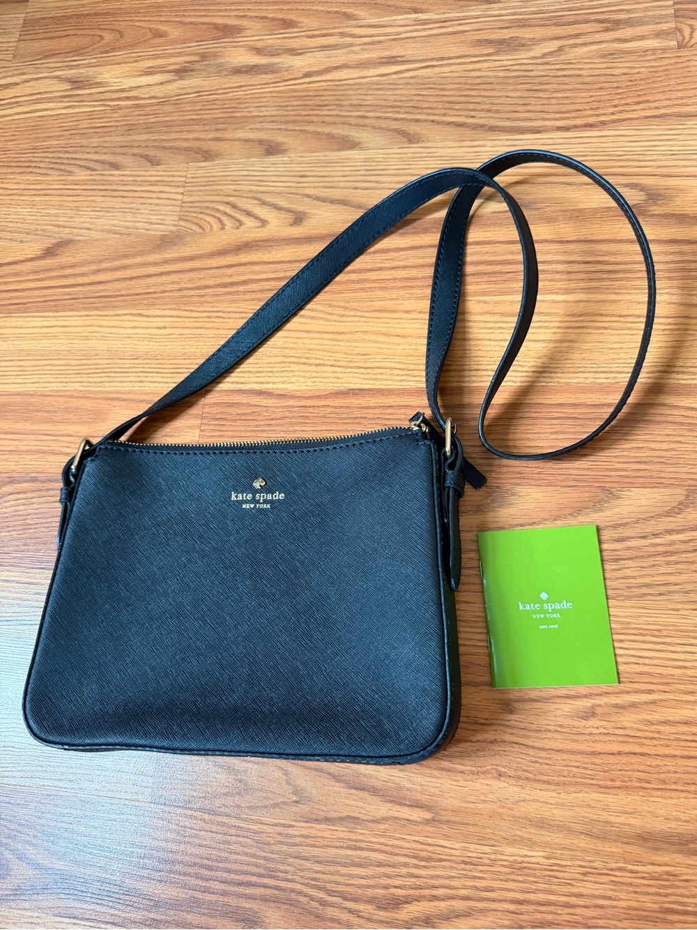 Kate Spade Small Saffiano Leather Madelyne Crossbody Bag Brand New